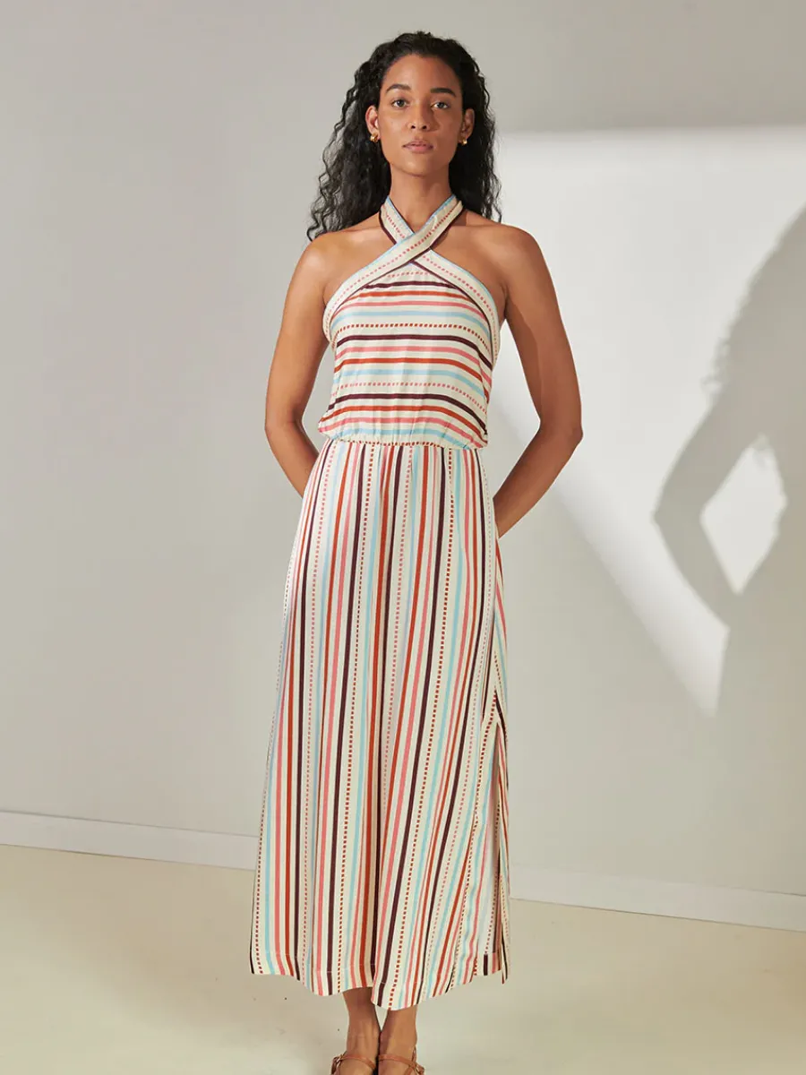 AJANI | Halter Dress<lemlem Hot