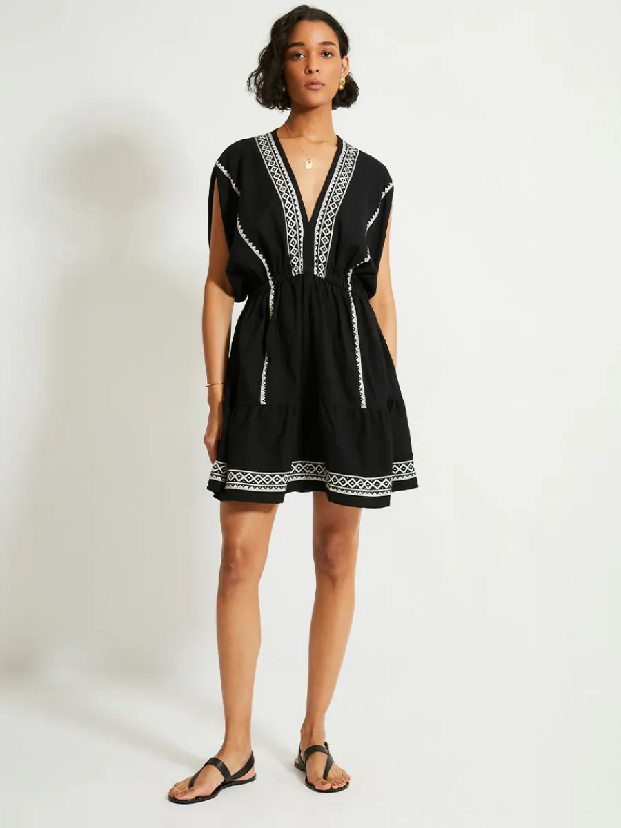 ALEM | Plunge Dress<lemlem New