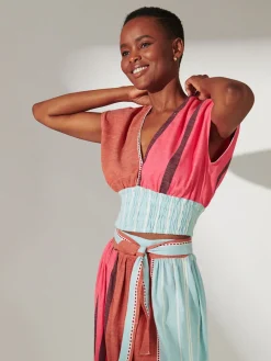 ALIA | Plunge Top<lemlem Online