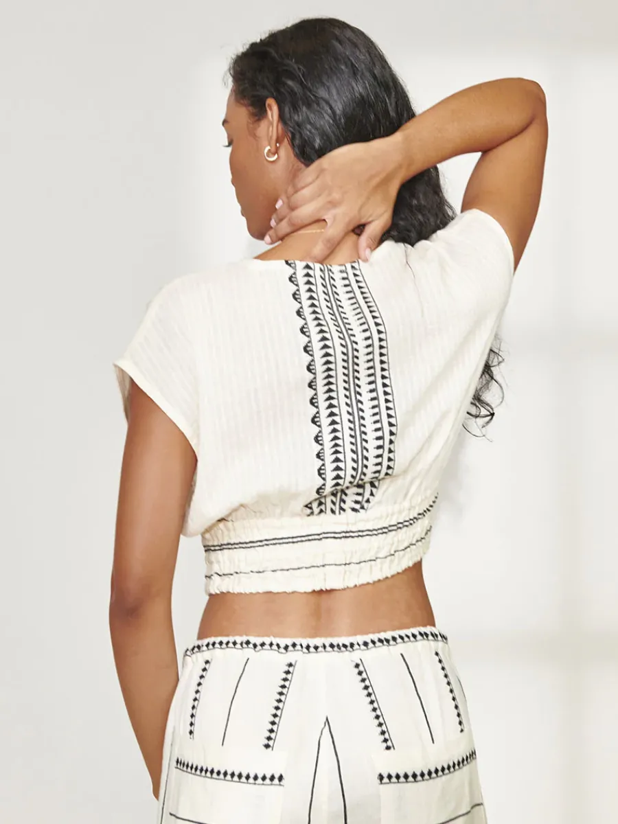 ALIA | Plunge Top<lemlem Sale