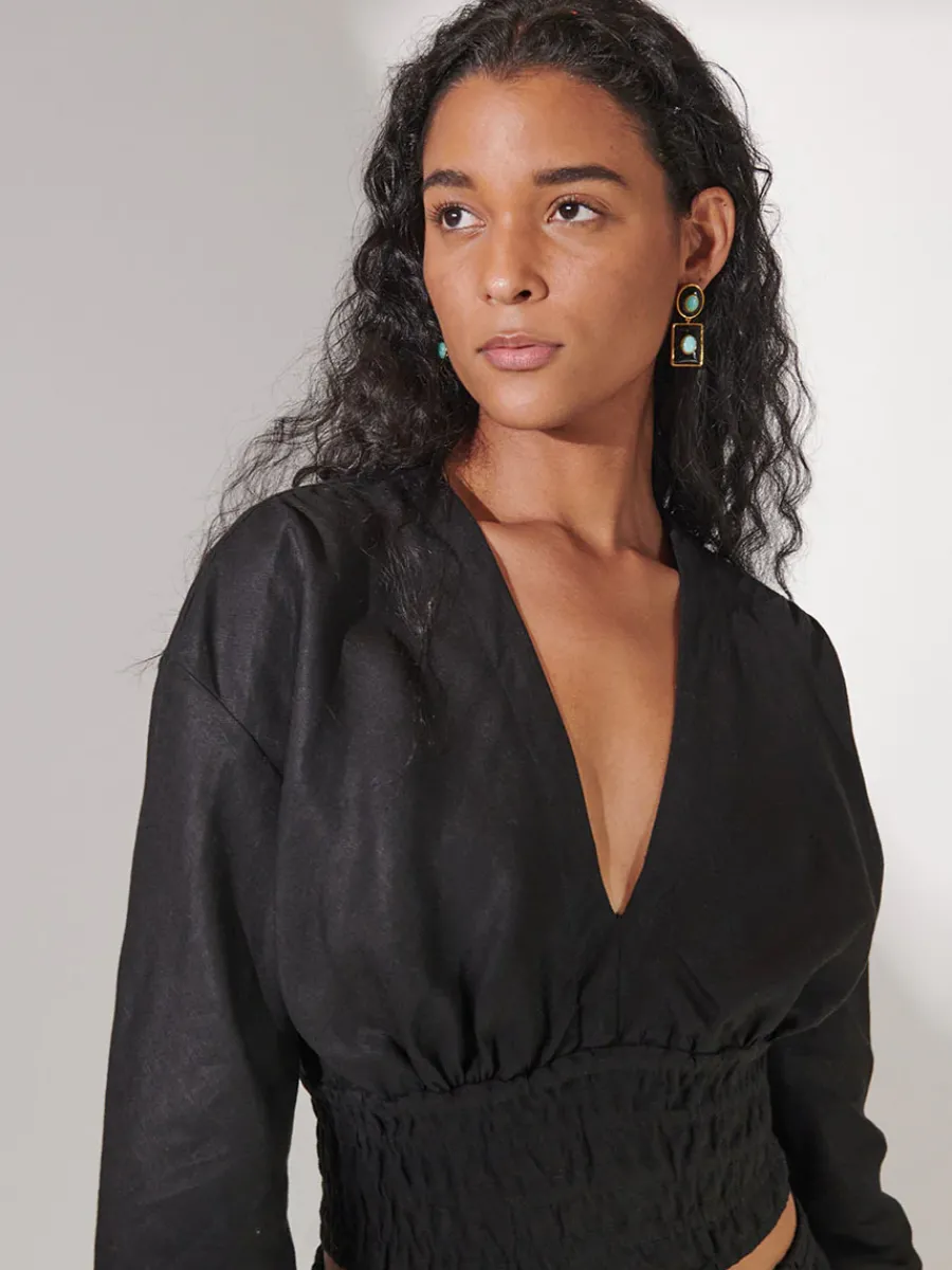 AURORA | Plunge Top<lemlem Fashion