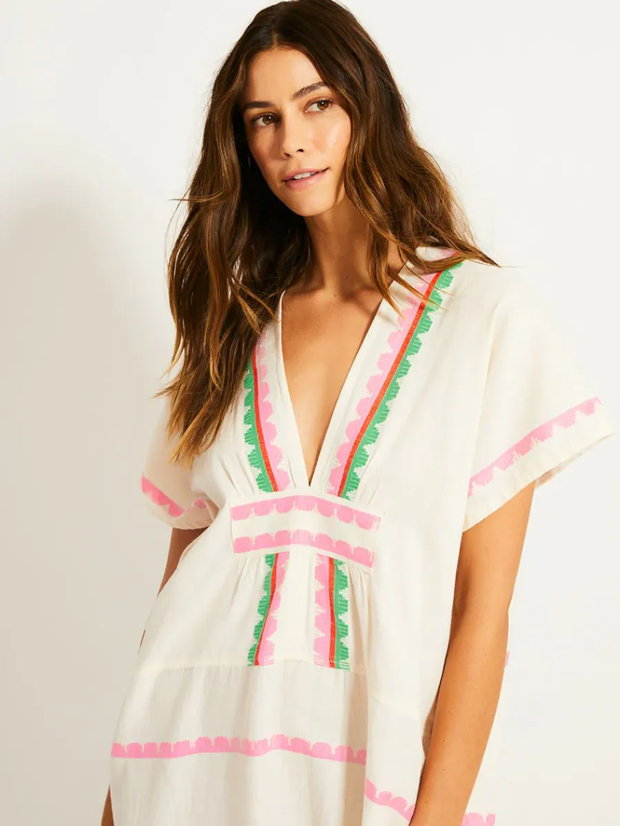 GASIRA | V Neck Caftan<lemlem Hot