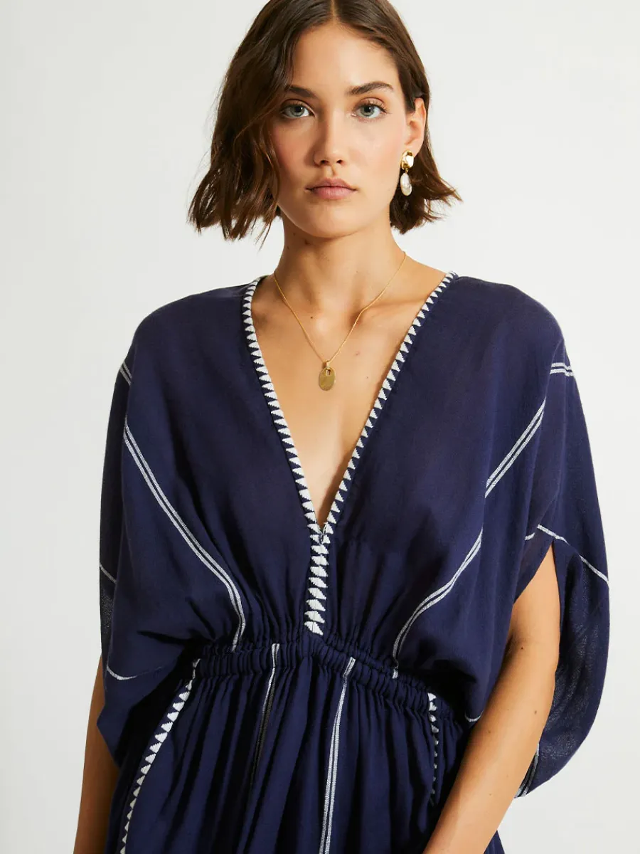 LEILA | Plunge Dress<lemlem Fashion