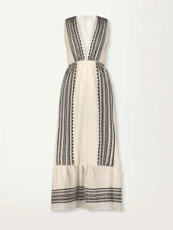 LELISA | V Neck Dress<lemlem Clearance