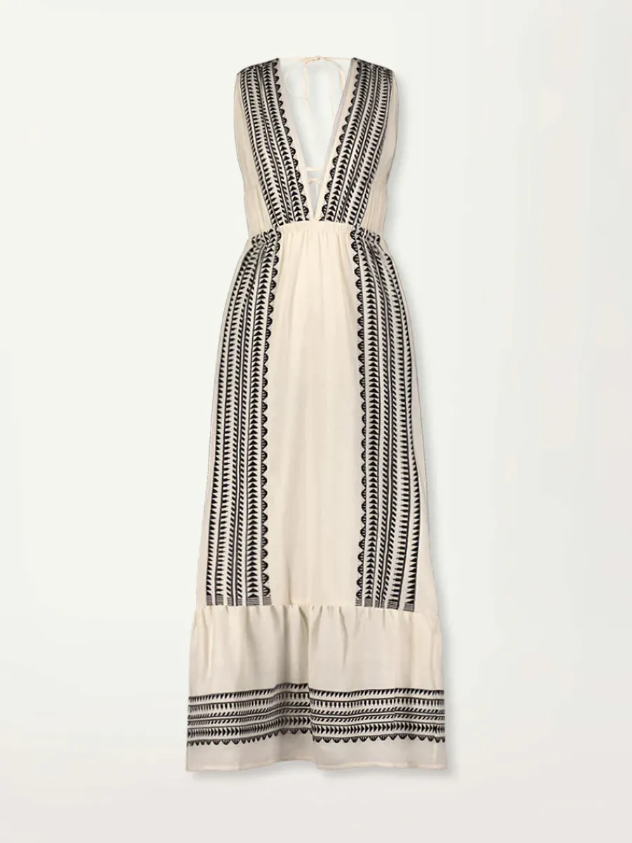 LELISA | V Neck Dress<lemlem Clearance