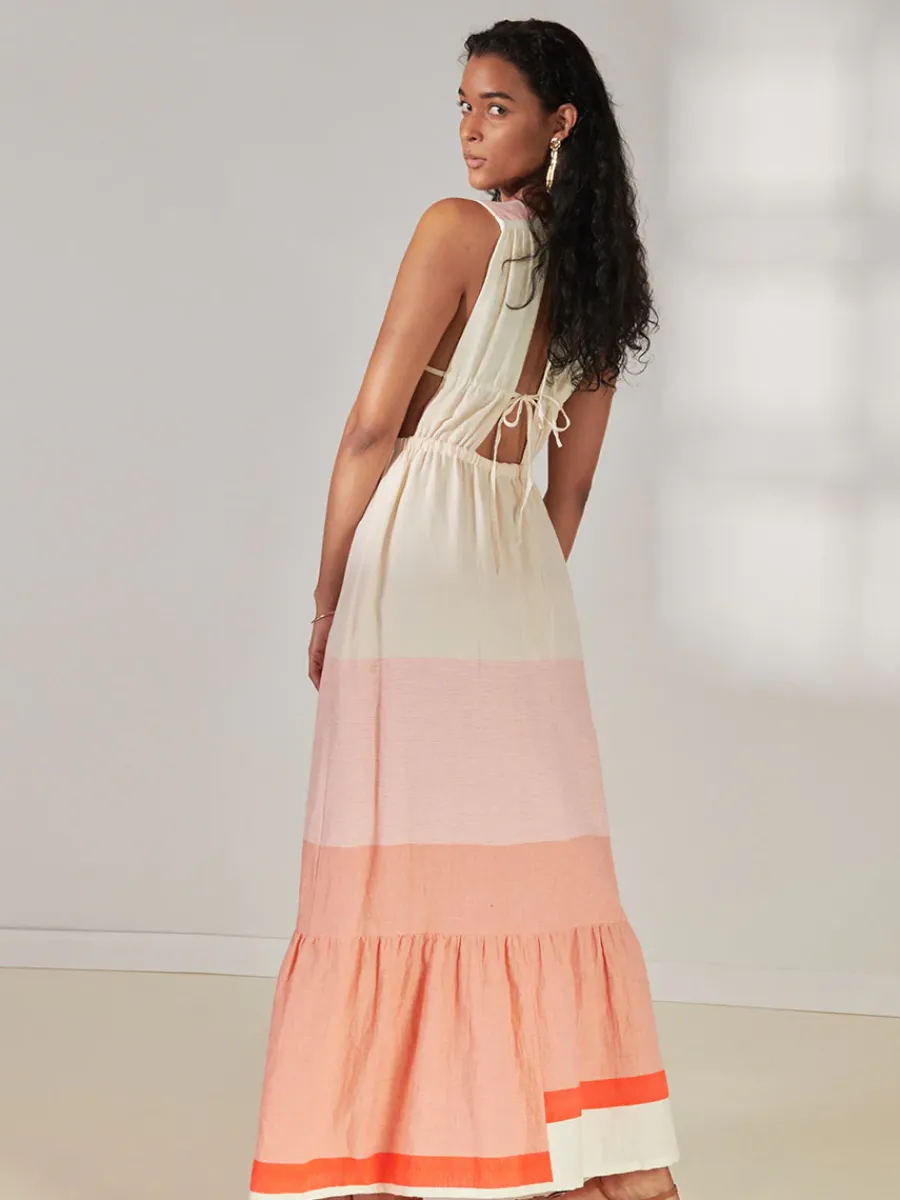 LELISA | V Neck Dress<lemlem Discount