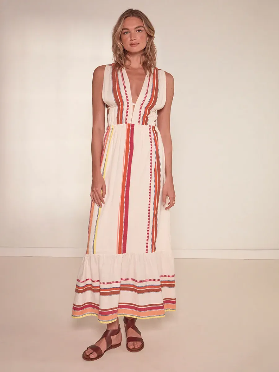 LELISA | V Neck Dress<lemlem Discount