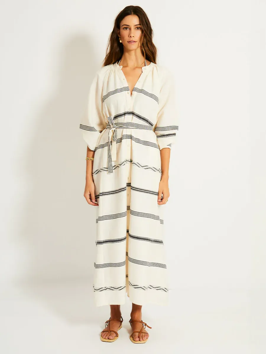 MAKEDA | Button Up Dress<lemlem Sale