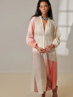 MAKEDA | Button Up Dress<lemlem Fashion