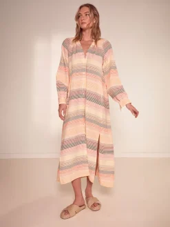 MAKEDA | Button Up Dress<lemlem Sale