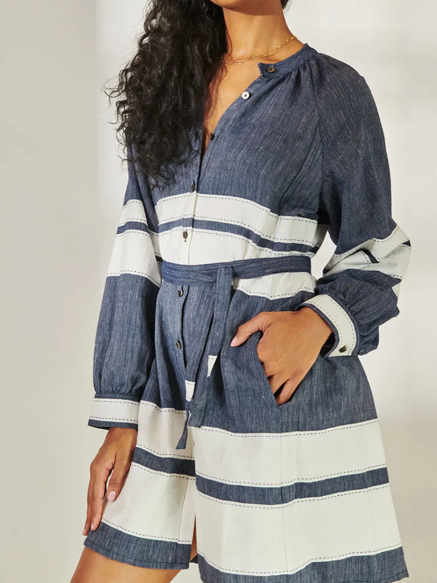 MEAZA | Button Up Dress<lemlem Online
