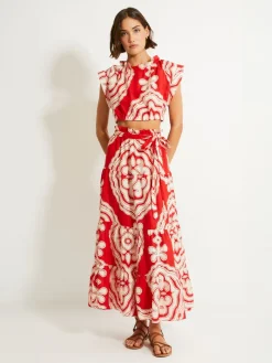 MUNA | Ruched Crop Top<lemlem Fashion