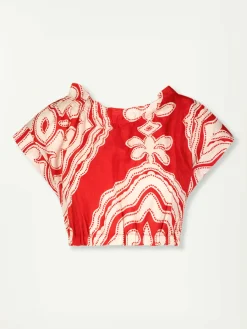 MUNA | Ruched Crop Top<lemlem Fashion