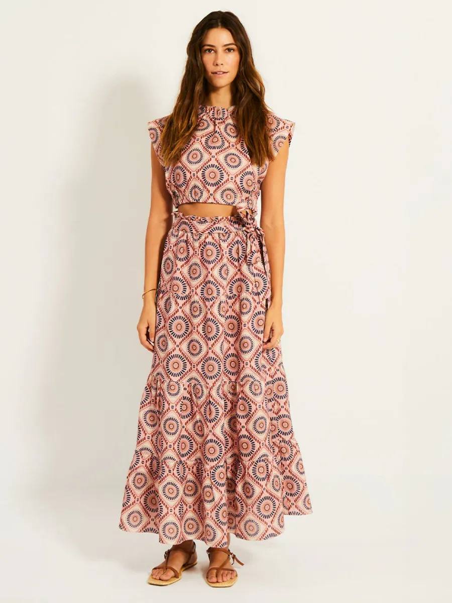 MUNA | Ruched Crop Top<lemlem Best