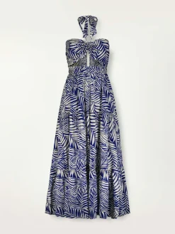 Palm Leaf Cutout Dress<lemlem Discount