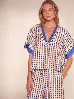 RITA | V Neck Top<lemlem Clearance