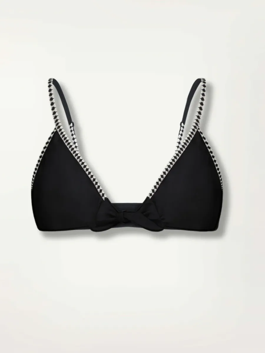 SARA | Tie Front Top<lemlem Hot