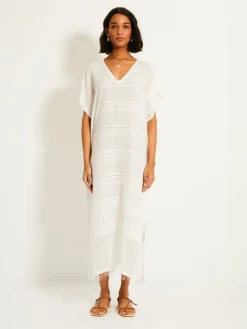 DALILA | V Neck Caftan<lemlem Fashion
